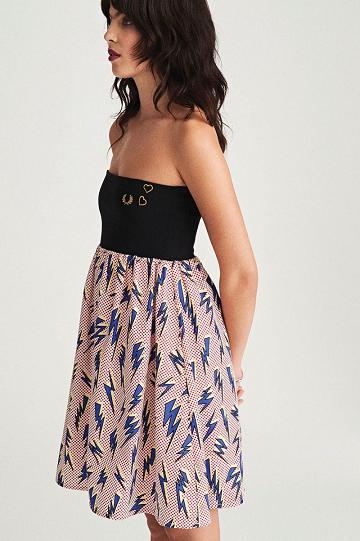 Fred Perry SD3024 Naisten Mekko Mustat | FI 1167LISH